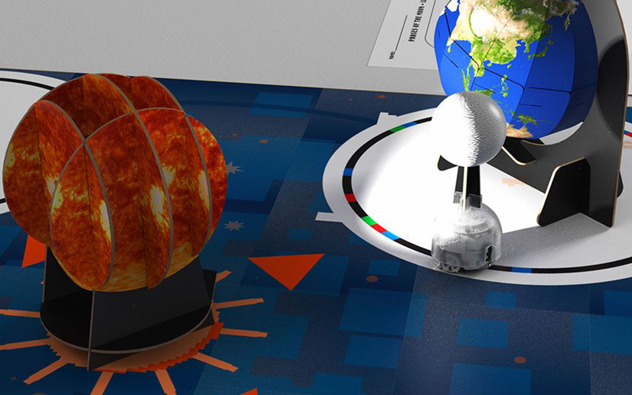 Ozobot STEAM sada: Ozobot zkoumá Slunce, Zemi a Měsíc